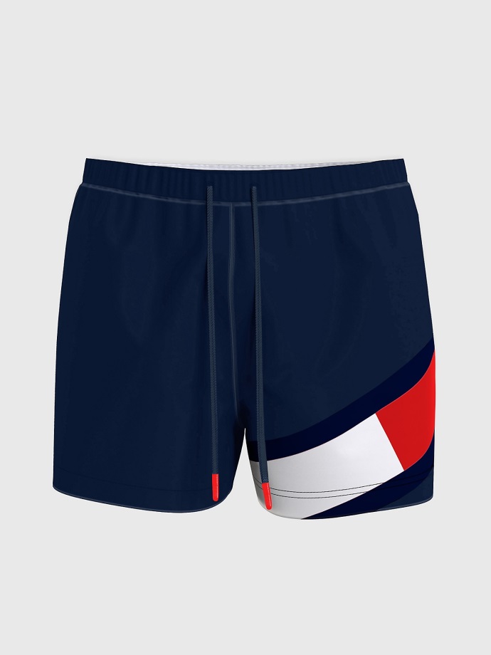 Pouštní Obloha Velká A Vysoká Vlajka 7 Plavky Tommy Hilfiger