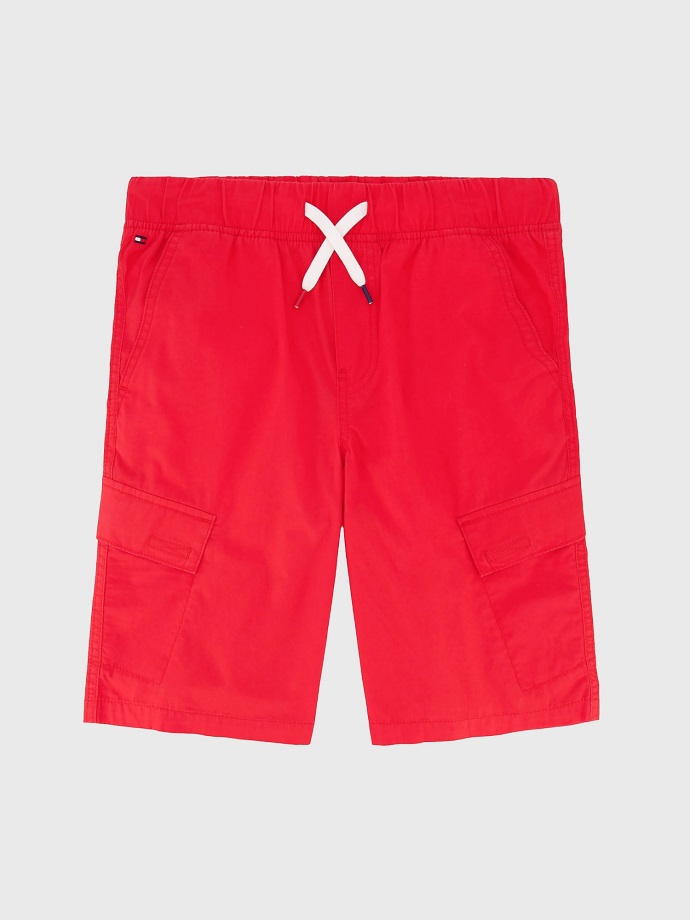 červená Planeta Velké Dětské Natahovací Nákladní Krátké Tommy Hilfiger