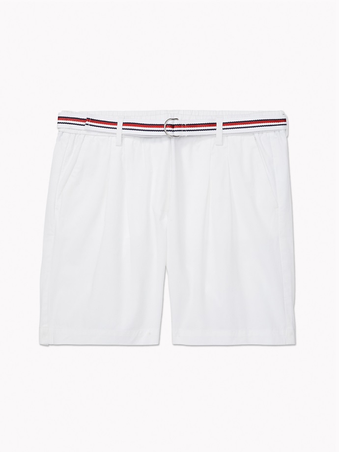 Optic White Chino Short Tommy Hilfiger