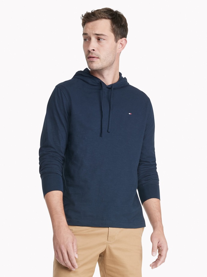 Námořnické Tričko Tommy Hilfiger Základní S Kapucí