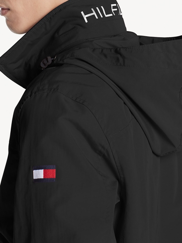 Tommy Hilfiger Dark Sable Základní Regata Větrovka