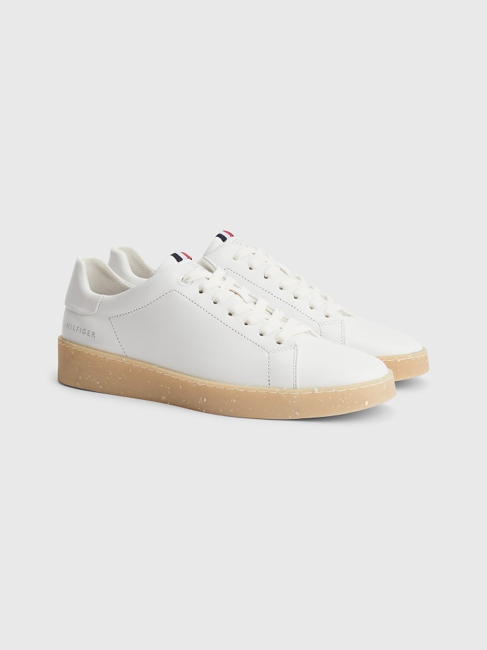 Bílé Tenisky Tommy Hilfiger Flag Cupsole
