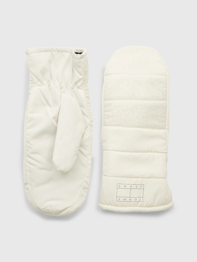 Ecru Flag Puffer Palčáky Tommy Hilfiger