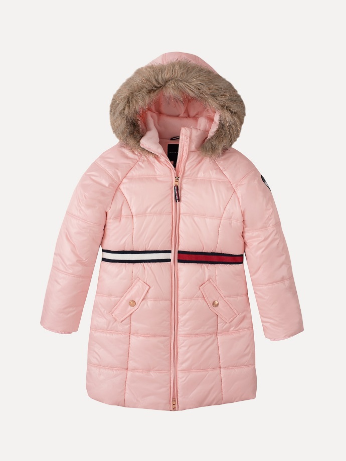 Dětská Křišťálová Tommy Hilfiger S Dlouhou Křišťálovou Růží S Kožešinou