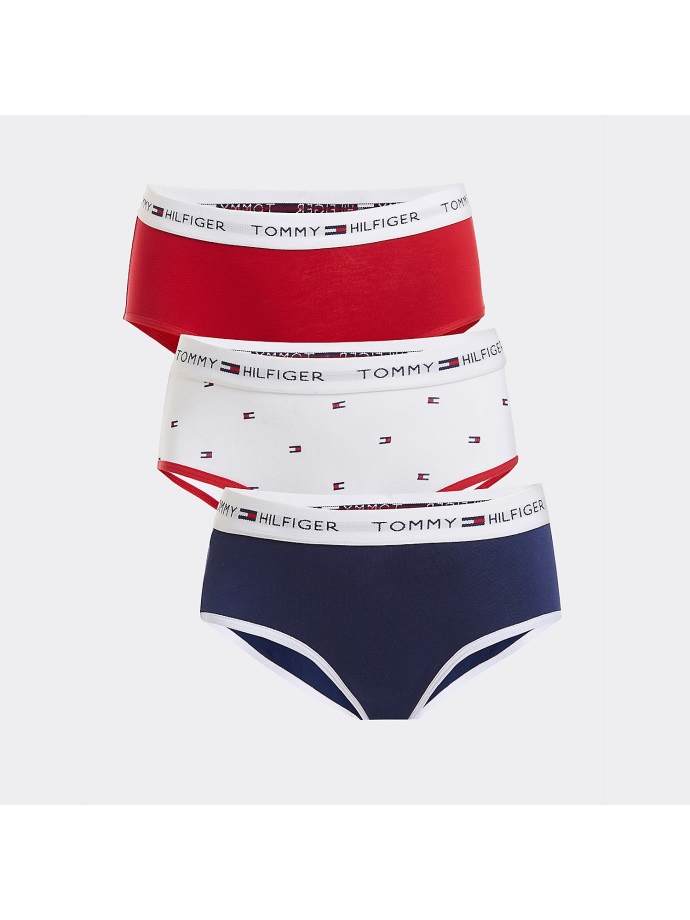 Dětská Hipsterská 3pk Vlajka Modrá Tommy Hilfiger