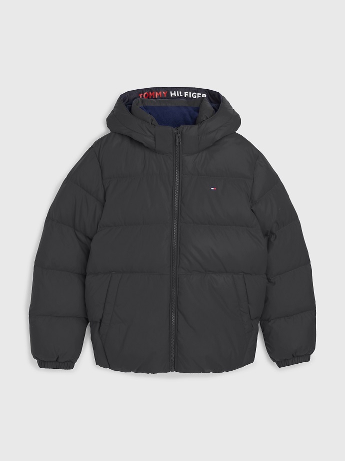 Dětská Péřová Bunda S Kapucí Pouštní Nebe Tommy Hilfiger