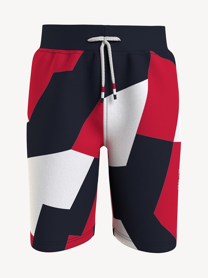 Dětská Kraťasy Na Skládačky Tommy Hilfiger Corporate Blue/multi