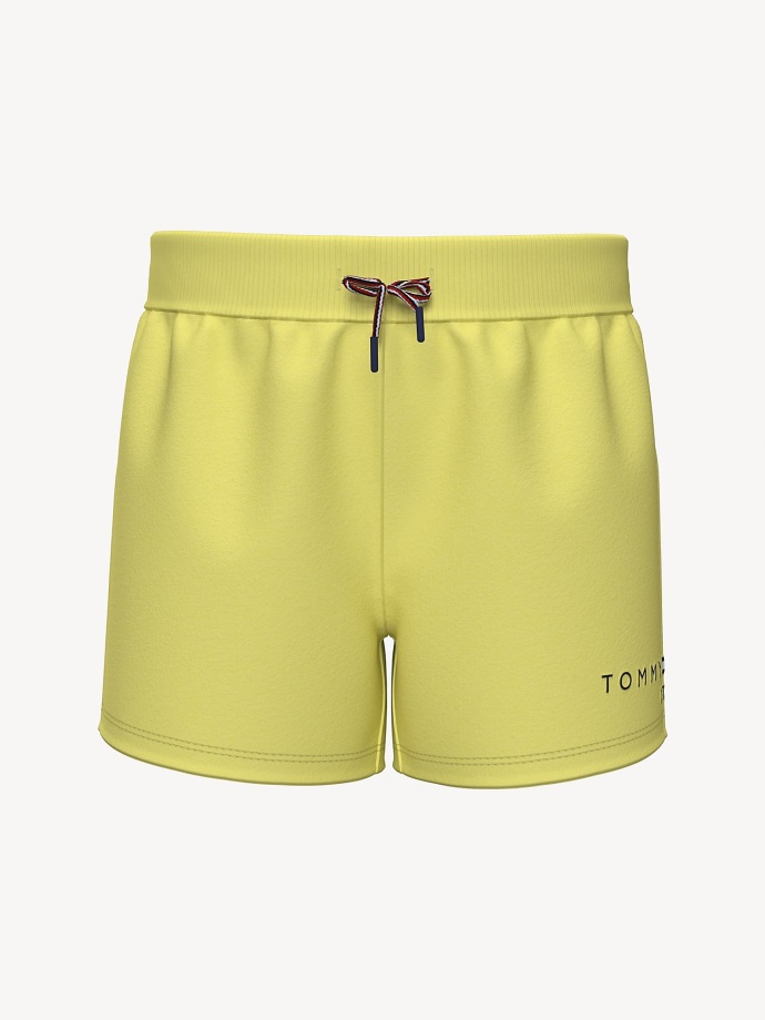 Dětské úpletové Logo Tommy Hilfiger Limelight Krátké