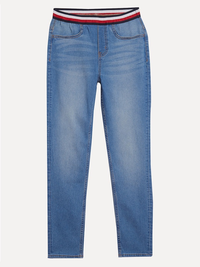 Broadway Wash Tommy Hilfiger Dětské Logo Stripe Jegging