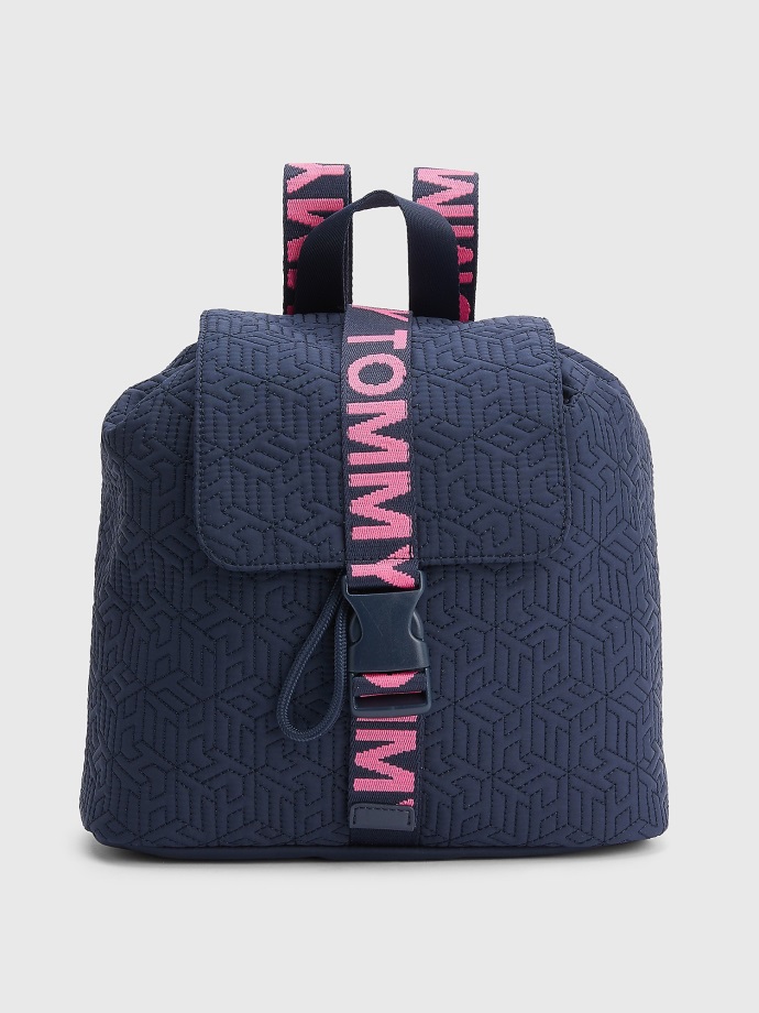 Dětský Batoh S Monogramem Tommy Hilfiger Pouštní Nebe