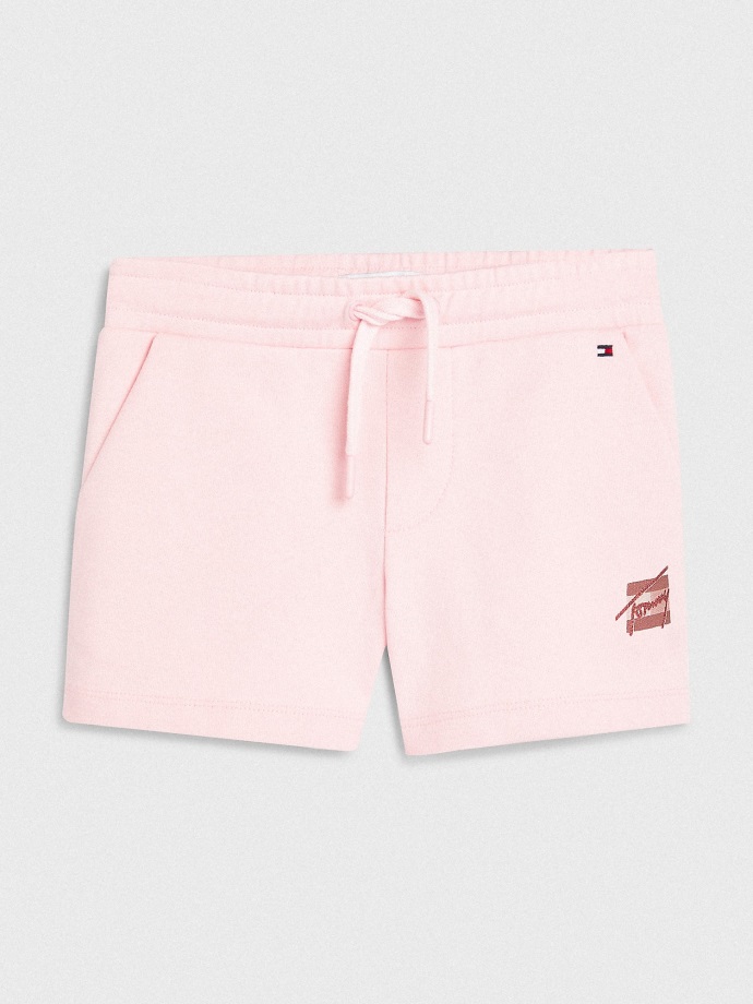 Broadway Pink Tommy Hilfiger Dětské Přírodní Barvivo Script Short