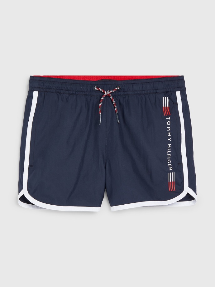 Dětské Pevné Plavky Tommy Hilfiger Pouštní Nebe