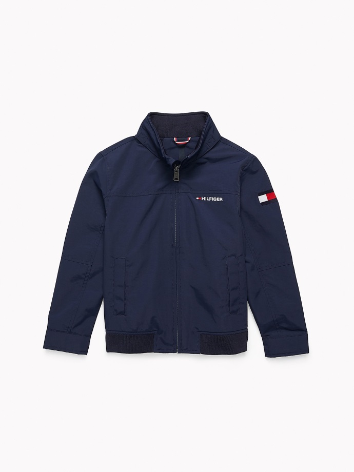 Dětská Jachtařská Bunda Nebeský Kapitán Tommy Hilfiger