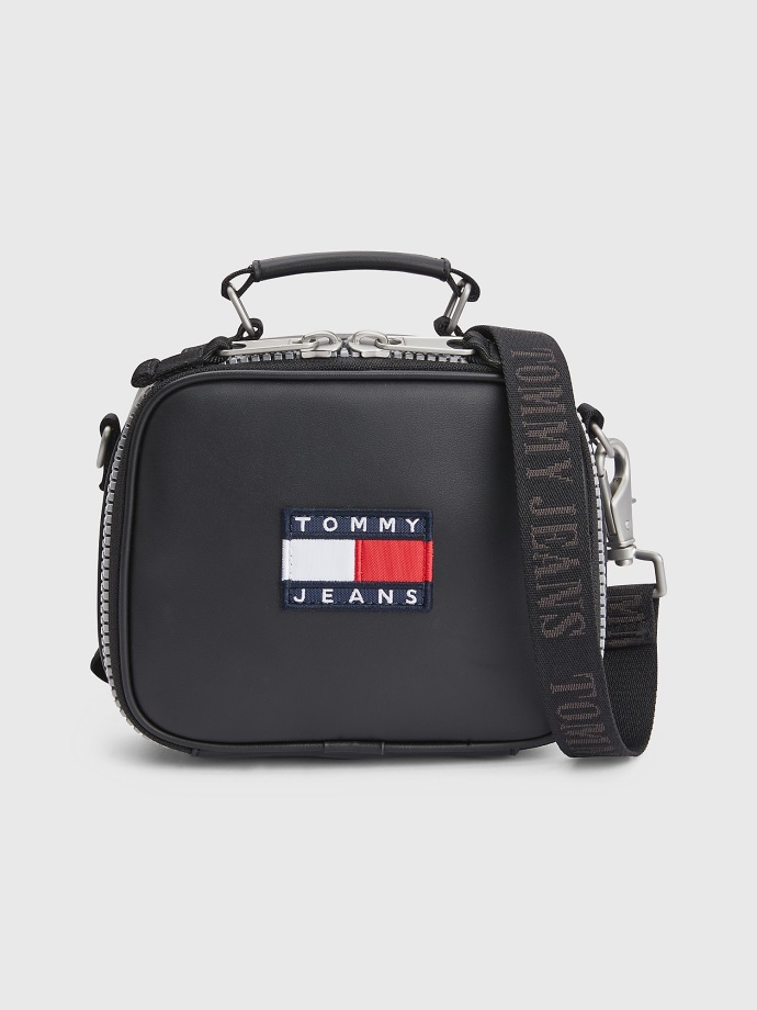 Crossbody Kabelka S černým Logem Tommy Hilfiger