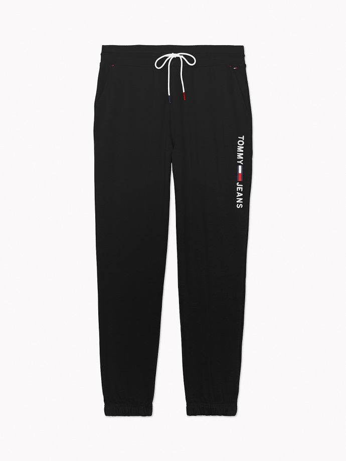 černý Jogger S Logem Tommy Hilfiger