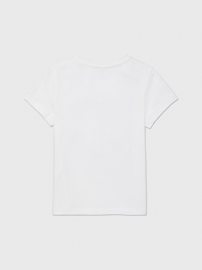 Flitry Tričko Tommy Hilfiger Fresh White