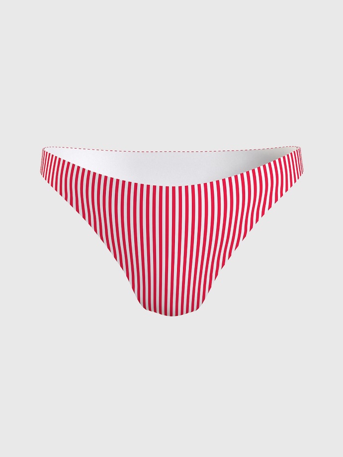 Ithaca Striped Red Tommy Hilfiger Stripe Bikini Swim Bottom