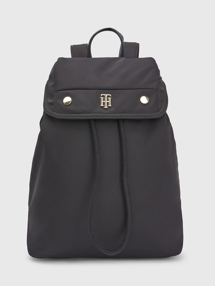 Batoh S Klopou černý Tommy Hilfiger