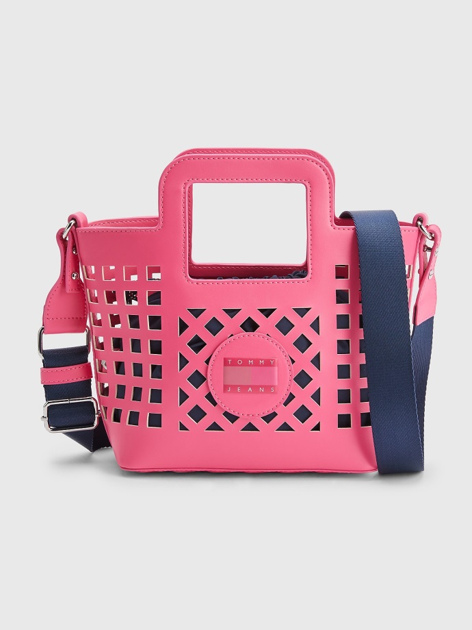 Růžová Tj Taška Do Košíku Tommy Hilfiger