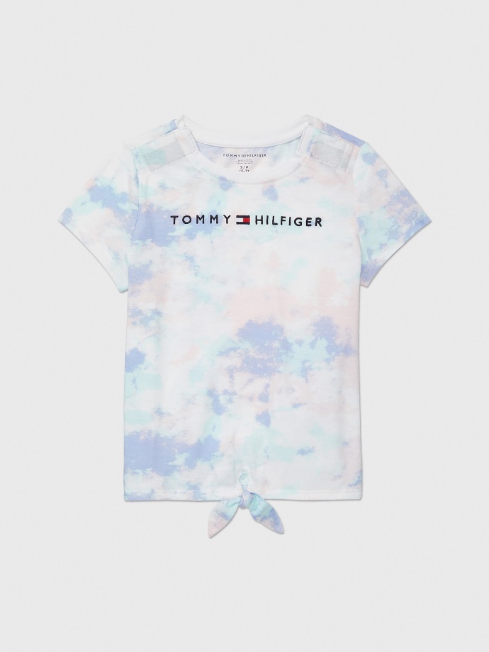 Svěží Bílé Tričko S Mašličkou Tommy Hilfiger