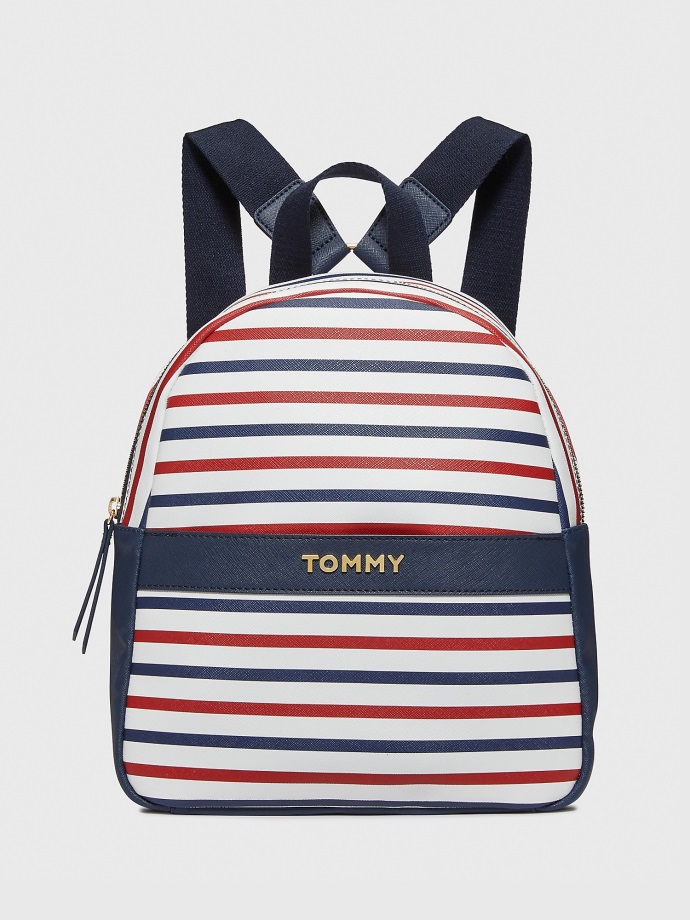 Batoh Tommy Stripe Red/white/blue Tommy Hilfiger