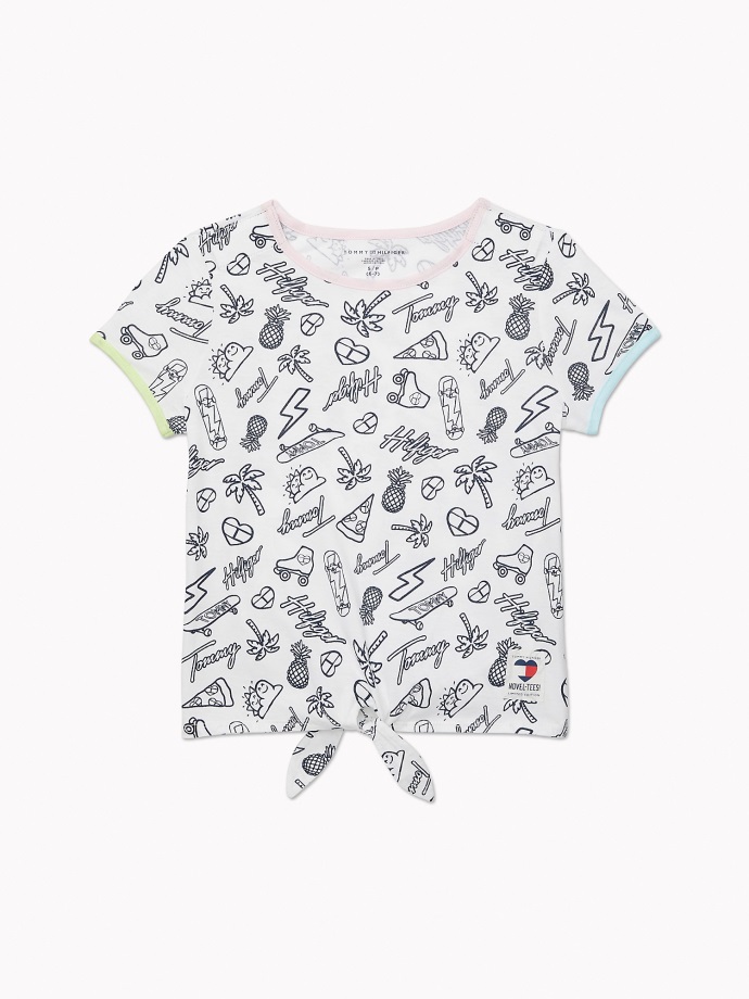 Vacay Tričko Fresh White Tommy Hilfiger